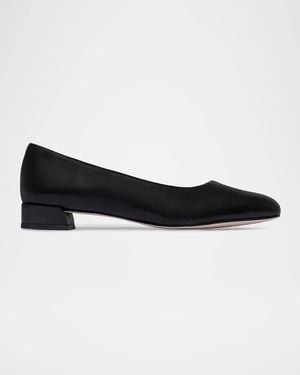 Bernardo 55Mm Nero Leather Pumps - Black