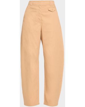 Ulla Johnson Laure Barrel-Leg Pants - Natural