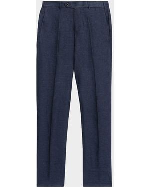 Zanella Apos;S Parker Linen Pants - Blue