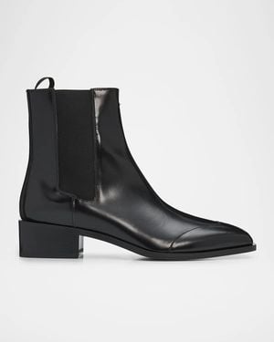 Giuseppe Zanotti Apos;S Filler Leather Chelsea Boots - Black