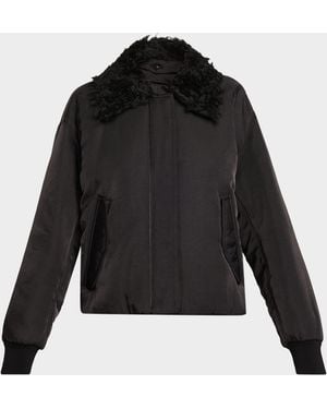 Proenza Schouler Vadra Nylon Jacket - Black
