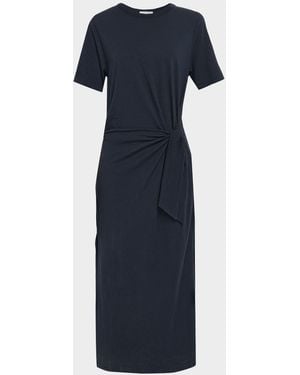 Rag & Bone The Slub Tee Midi Dress - Blue