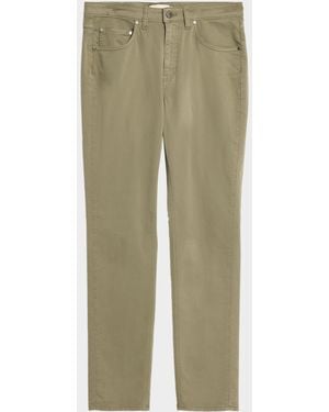 Bugatchi Denim Tapered Jeans - Green