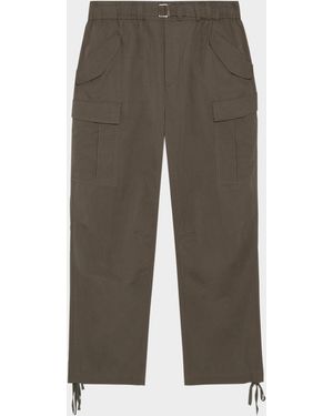 Jonathan Simkhai Apos;S Garrett Wide-Leg Cargo Pants - Brown