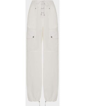 Ralph Lauren Briella Ripstop Pants - White
