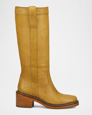 Frye Kate Oiled Leather Pull-On Boots - Multicolor