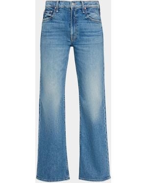Mother The Bookie Sneak Jeans - Blue