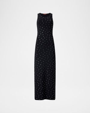 Altuzarra Geordie Embellished Sleeveless Dress - Blue