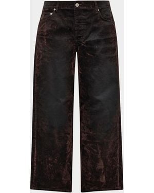 Ksubi Apos;S Maxx Denim Straight-Leg Jeans - Black