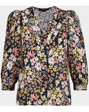 Smythe Frontier V-Neck Blouse - Multicolor