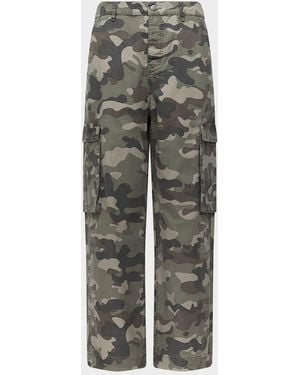 Ksubi Apos;S Troop Operator Camo Cargo Pants - Gray
