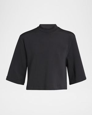 Moncler Genius X Ee72 By Edward Enninful Neoprene T-Shirt - Blue