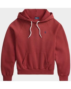 Polo Ralph Lauren Prl Shrknhd Logo Hoodie - Red