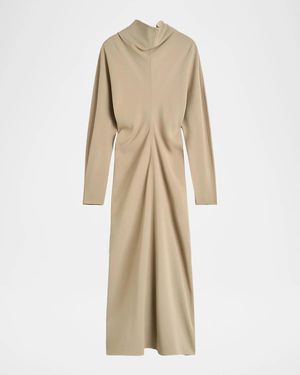 TOTEME Slouch Waist Scarf Dress - Natural