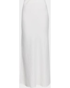 JBQ Meadow Maxi Skirt - White