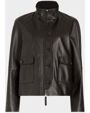 Proenza Schouler Gio Leather Jacket - Black