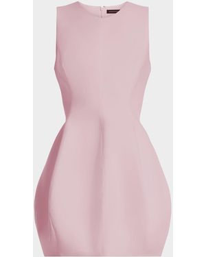 BCBGMAXAZRIA Cutout Bubble Mini Dress - Pink