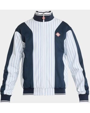 CASABLANCA Apos;S Paneled Full-Zip Track Jacket - Blue
