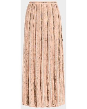 Ulla Johnson Clio Knit Midi Skirt - Natural
