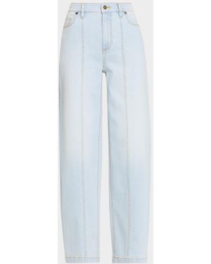 Ramy Brook Nadia Straight-Leg Jeans - Blue