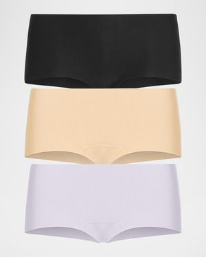 Commando Butter Stretch Hipster Briefs, Set Of 3 - Purple