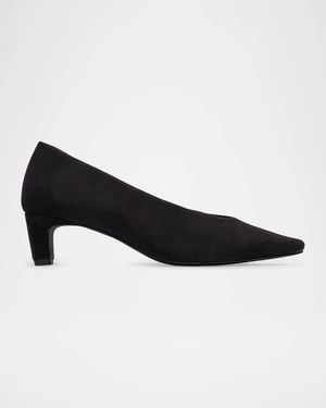 Bernardo 50Mm Chiara Suede Pumps - Black