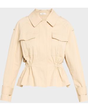 A.L.C. Maeve Short Trench Jacket - Natural