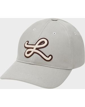 Loewe Apos;S L-Patch Baseball Cap - Gray