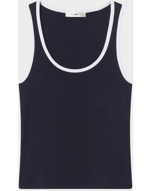 FRAME The Sporty Tank Top - Blue