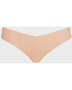 Commando Low-Rise Cotton Thong - Natural