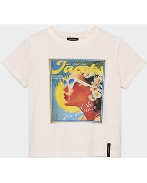 Marc Jacobs Sun Poster Femme Tee - White
