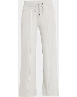 BLANC NOIR Allegra Wide-Leg Pants - White