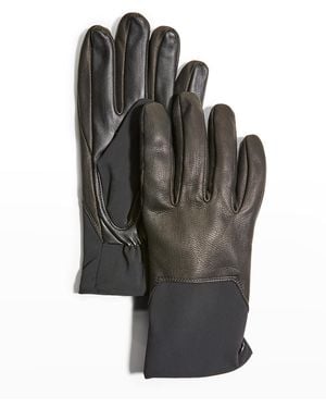 Canada Goose Apos;S Mixed-Media Touchscreen Gloves - Gray