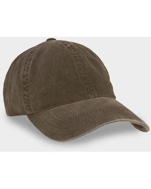 Varsity Headwear Apos;S Washed Cotton Six-Panel Baseball Cap - Brown