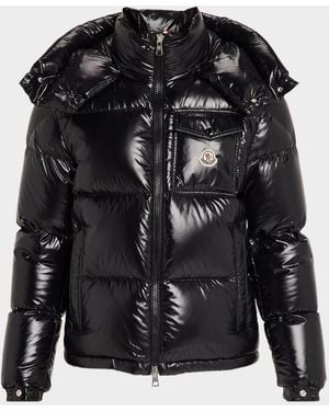 Moncler Apos;S Montbeliard Hooded Short Down Jacket - Black