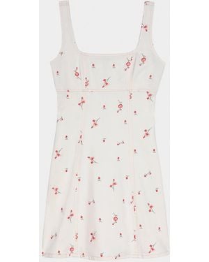 Rails Altadena Floral Cotton-Blend Minidress - Natural