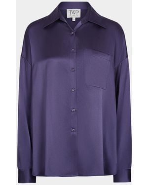 Twp Something Borrowed Shirt - Blue