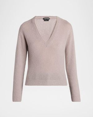 Tom Ford Seamless Ultra-Soft Sweater - Pink