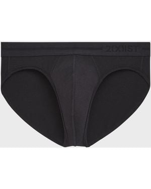 2xist Apos;S Dream Cotton-Stretch Low Rise Briefs - Black