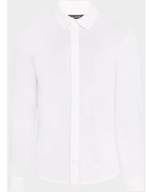 Vince Pique Button-Down Shirt - White