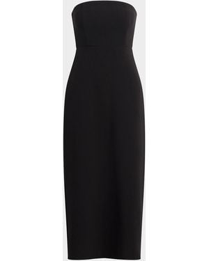 FAVORITE DAUGHTER The Long Willow Strapless Dress - Black