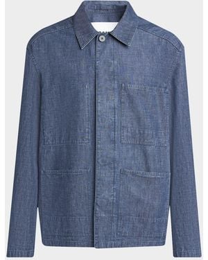 Jil Sander Apos;S Denim Chore Jacket - Blue