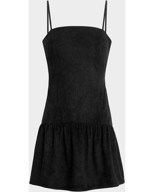 Joe & apos;s Jeans X Weworewhat The Destynee Mini Dress - Black