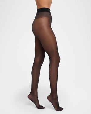 Wolford Satin Touch 20 Sheer Shimmer Tights - Natural