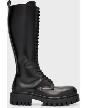 Balenciaga Strike 20Mm Boot - Black