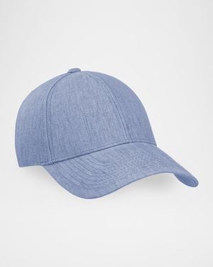 Varsity Headwear Apos;S Linen Moisture-Wicking Baseball Cap - Blue