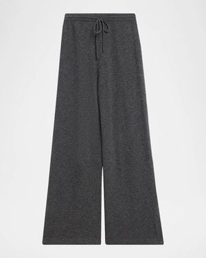 Theory Cashmere Track Pants - Gray