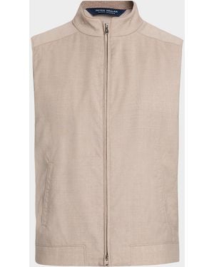 Peter Millar Apos;S Crown Crafted Excursionist Lite Vest - Natural