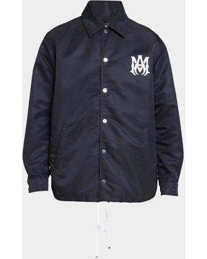 Amiri Ma Coach Jacket - Blue