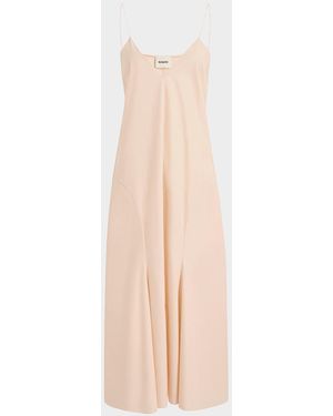 KHAITE Iben Sleeveless Cotton Midi Dress - Multicolor